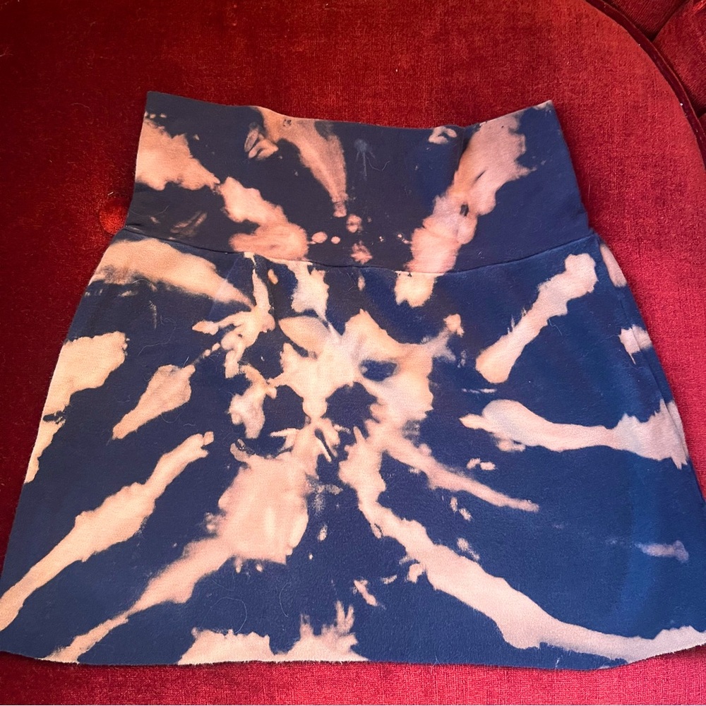 American apparel dyed miniskirt
